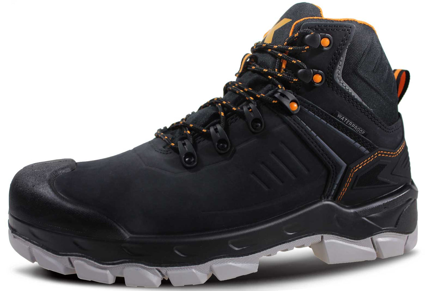 Work Boots for Men Genuine Leather Nubuck EH