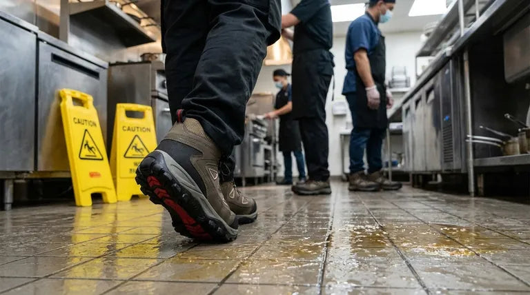 WHY SLIP-RESISTANT SAFETY SHOES MATTER