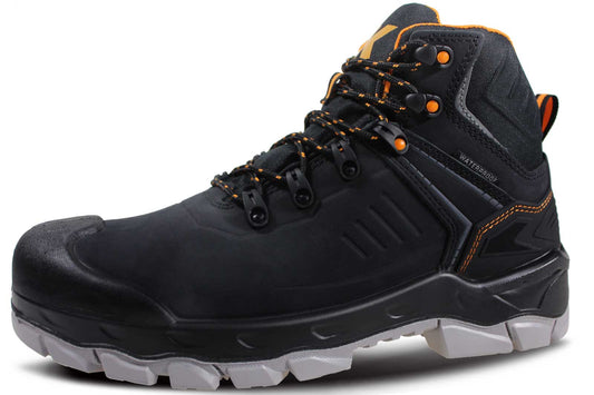 Work Boots for Men Genuine Leather Nubuck EH