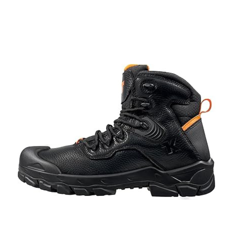 Lightweight Composite Toe Leather Safety Work Boots Men