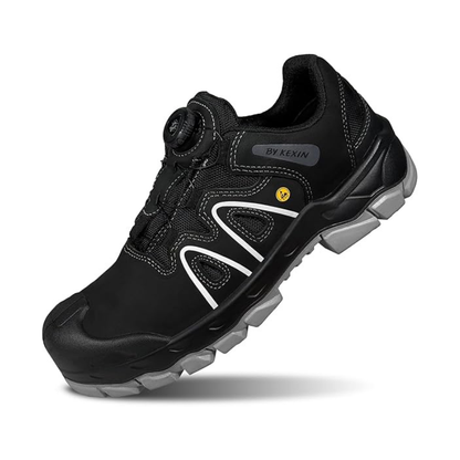 Quick Lace Composite Toe Safety Shoes For Men